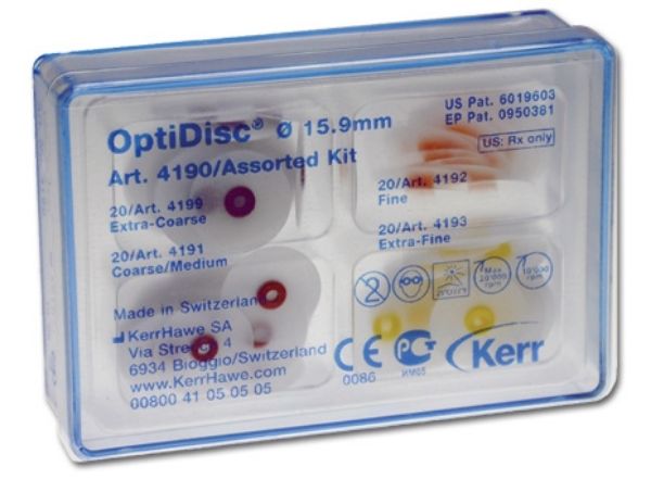 OptiDisc 15,9 mm skiver ass. sett 4190
