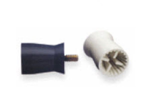 Young gummikopper/m skrue junior hvite 051501