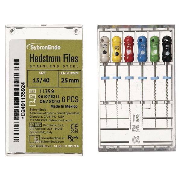 Hedstrøm filer Sybron ass. nr. 15-40 13291