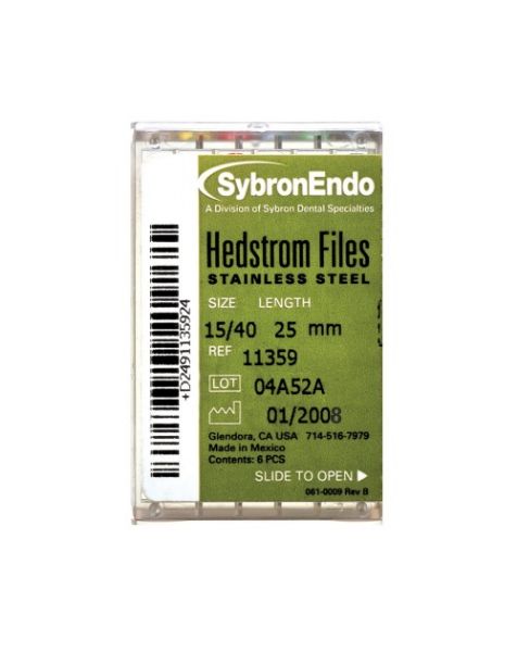 Hedstrøm filer Sybron str.30  12823
