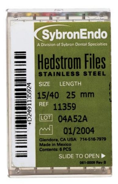 Hedstrøm filer Sybron str.45  12832
