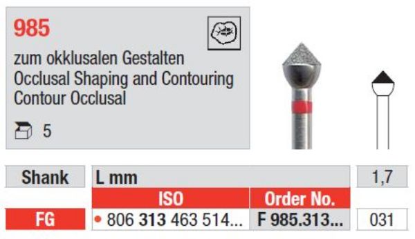 Diamanter F985 031