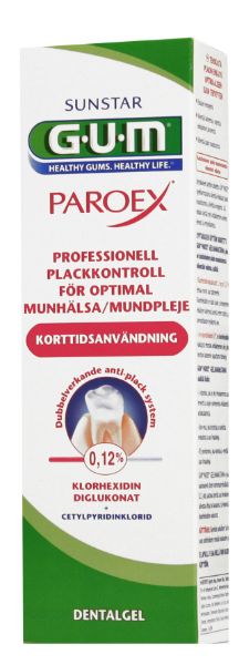 GUM Paroex Dental Gell 0,12%CHX  1790SCF