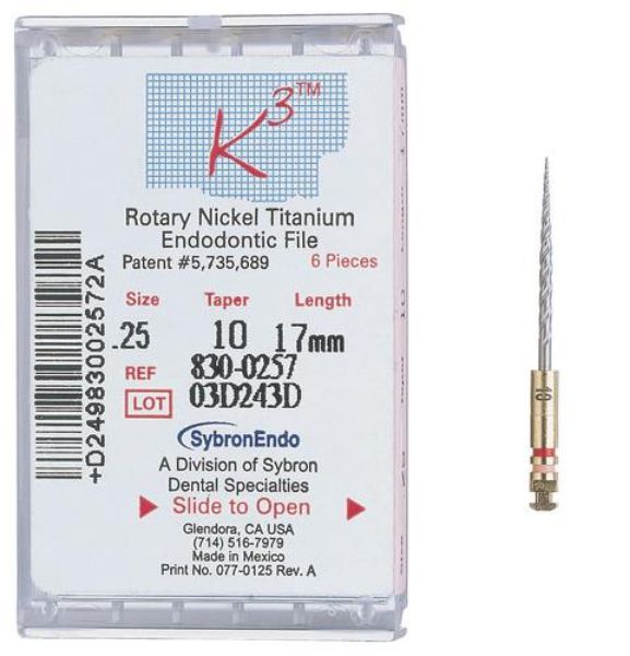 K3 files titanium 17mm 830-0257