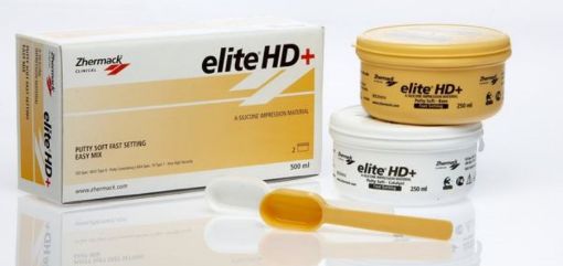 Elite HD+ Putty soft Fast Set Hvit/gul C203010