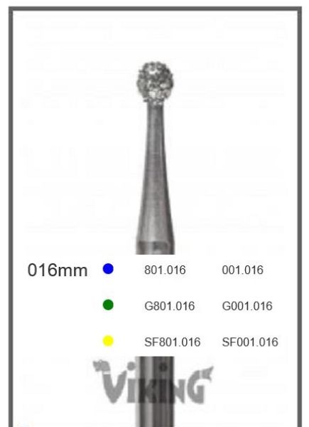 Diamant bor Viking SF801 016 FG rund