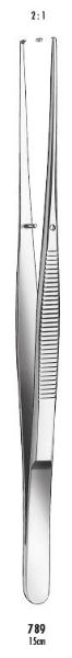 CM Kirurgisk pinsett 15cm 789