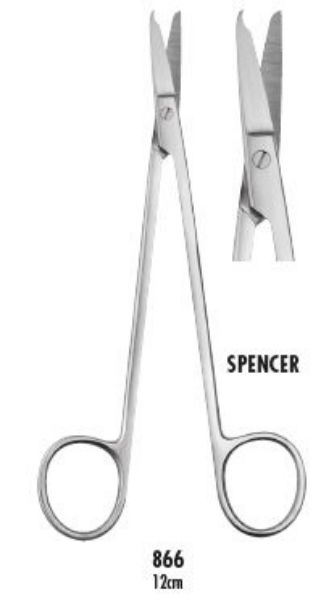 CM Sutur saks Spencer 866