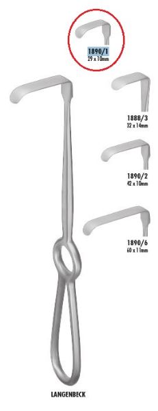 CM Tissue retractor 1890/1