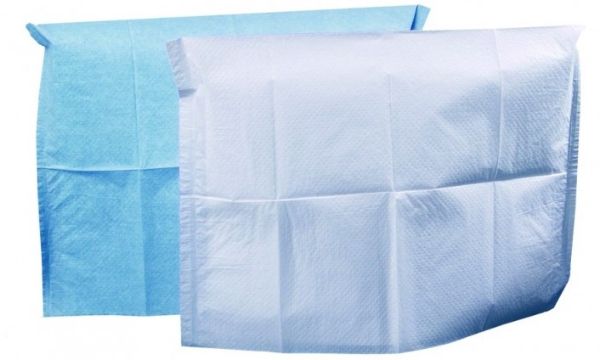 Nakkebeskyttelse plastcoated 25*33cm Mørkblå