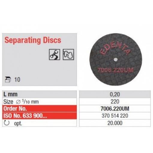 Separating Discs 7006 220 UM