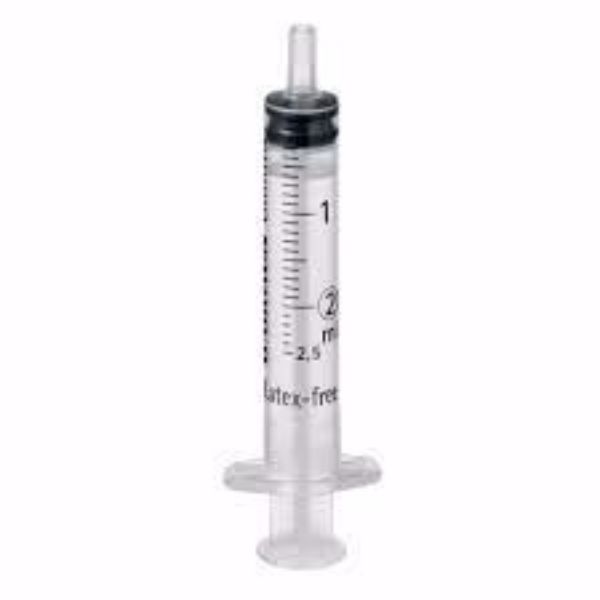 OMNIFIX Luer skyllesprøyte 2ml 
