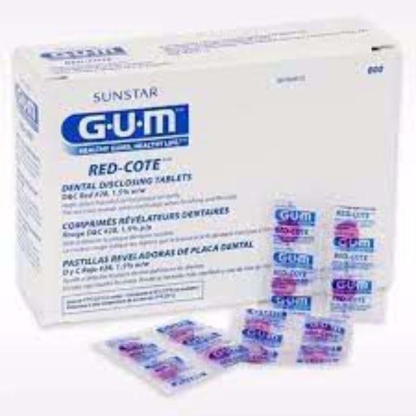 GUM Red-Cote Plaque 