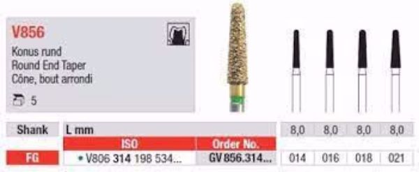 Diacut Diamant bor GV856 FG 018 
