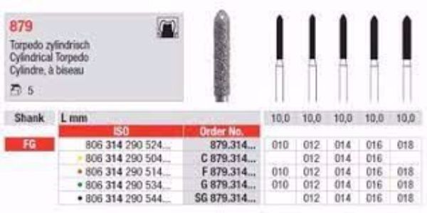 Diamant bor C879 FG 012