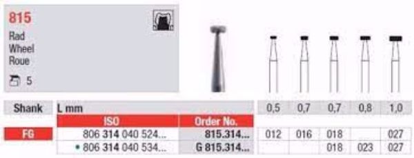 Diamant bor G815 FG 027
