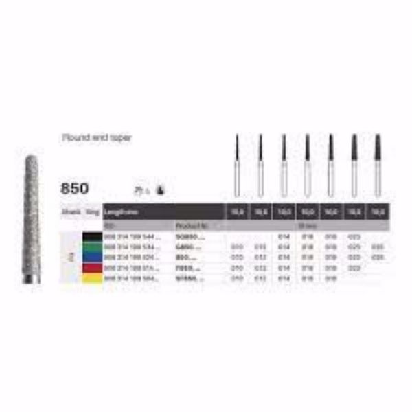 Diamant bor Viking F850 016 FG konus afrundet