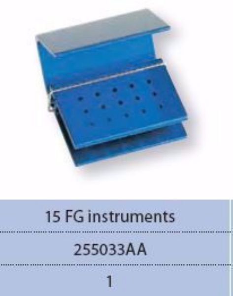 Diatech autoclavable bur block FG 15 255033AA