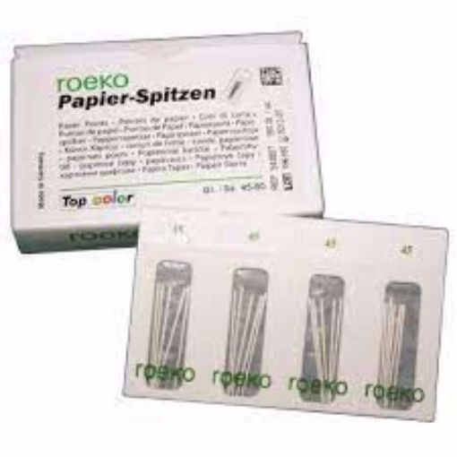 Roeko paperpoints cellpac hvit steril 346004 