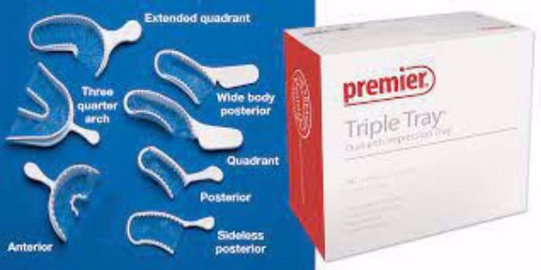 Premier Triple Trays Kvandrant m/kant, 1006223
