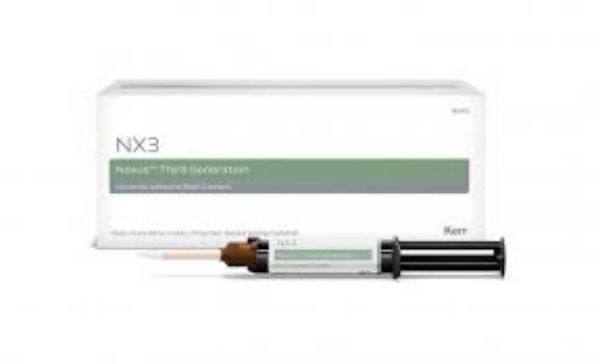 NX3 Resin sement Automix 33645, Dual-Cure sprøyte 5g Gul