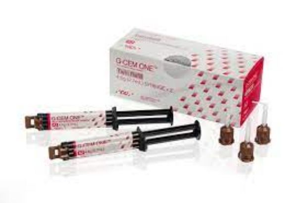 G-Cem ONE Twinn refill A2 013664, 2 x 4,6 g sprøyte mixingtips