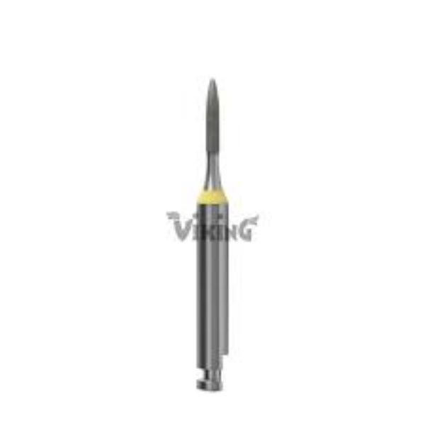 Diamant bor Viking V559A-012EF RA gul ring, 5stk flamme spiss