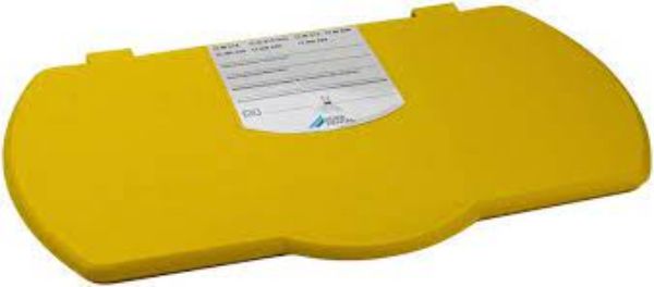 Dürr Hygobox lokk gul, 6030-061-01, 1 stk, lokk, gul