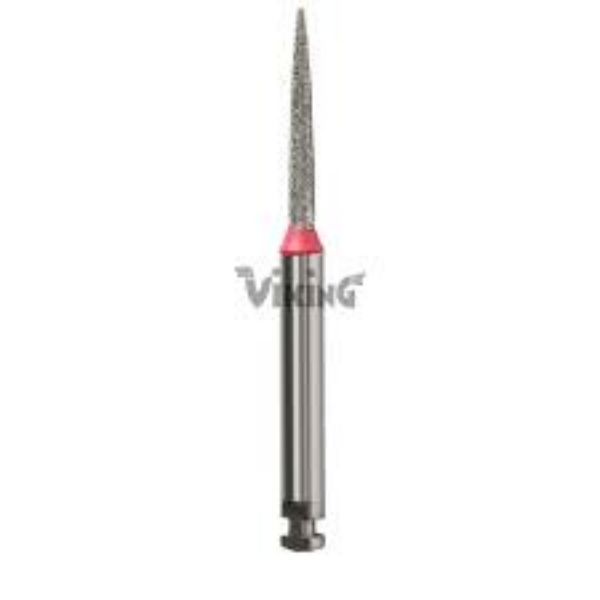 Diamant bor Viking V559A-012F RA rød ring, 5stk flamme spiss