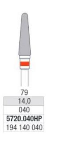 TC Cutters Freser, Fine, 1stk. 5720.040HP