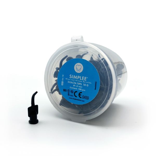 Simplee Exacta kanyle 18G, 100 stk, 156118