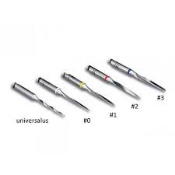 RelyX Fiber Post bor hvit str.0 56873, 1stk 1,1mm