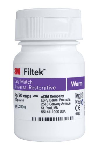 3M Filtek Easy Match Universal Restorative, Warm, 20 x 0,2g, 6210W