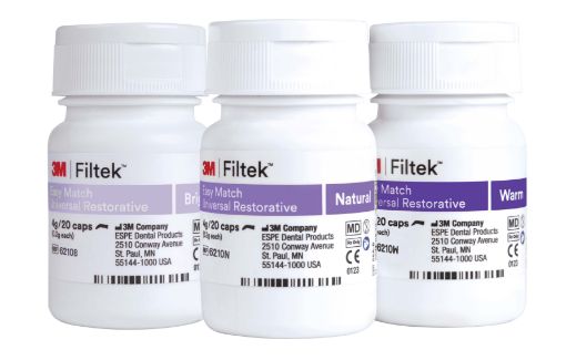 3M Filtek Easy Match Universal Restorative, Intro kit, 60 x 0,2g, 6210K