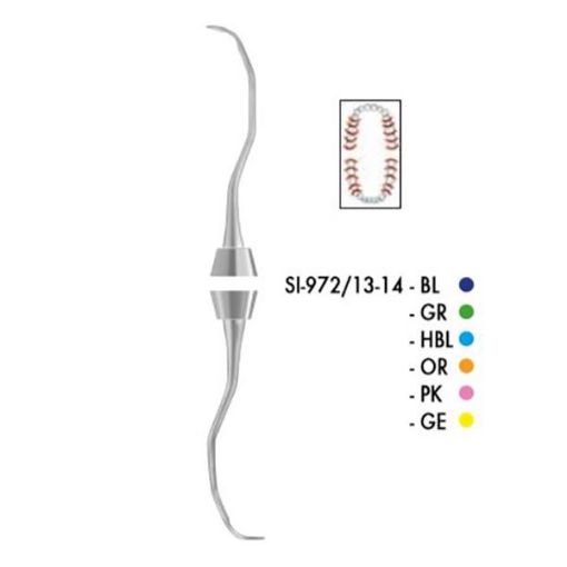 CM Gracey Currette, Silikon, Colori, Liquid Steel, Blå, 1 stk, SI-972/3-4-BL