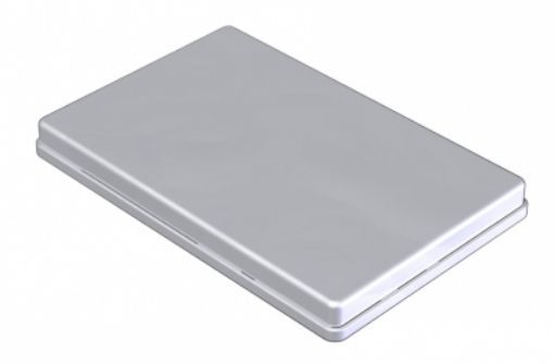 Stainless steel cover 28x18 182451, 1 stk Nichrominox