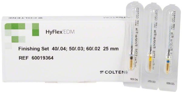 HyFlex EDM NiTi File Finishing set, 25mm, 3 stk, 60019364