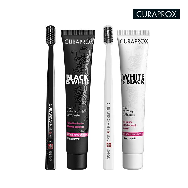 Curaprox Black is White Display DIS BIW,  stk BIW,   stk WIB
