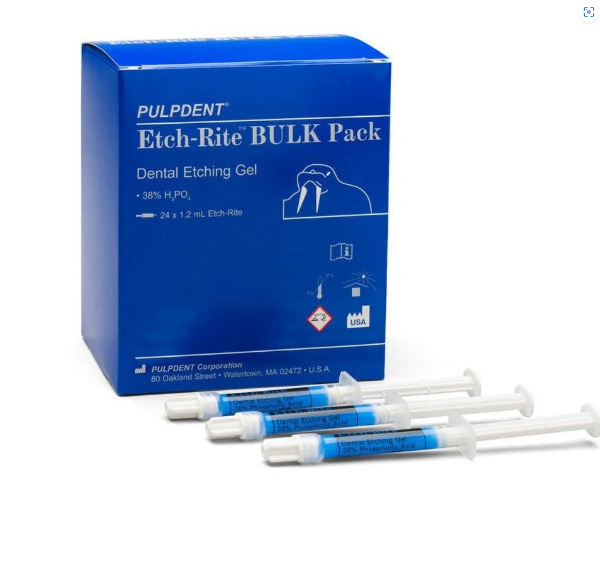 Etch-Rite 38%, Etsgel, 24 x 1,2ml bulk pack, 857704