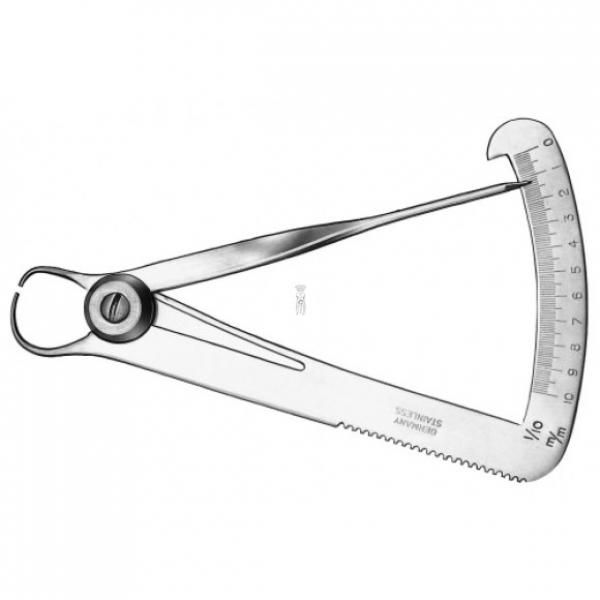 CM metal calipper IWANSON 1594, 1stk 10 cm