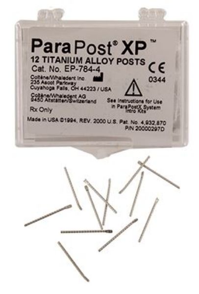 ParaPost XP Titanium stifter gul, EP 784-4  12 stk. 1,0 mm