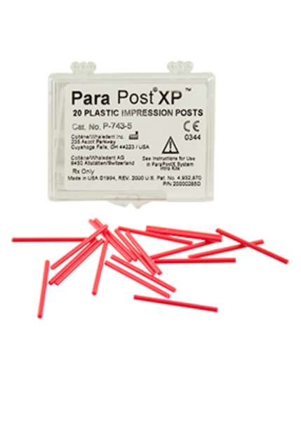 ParaPost XP Avtrykksstifter rød, P 743-5  20 stk.