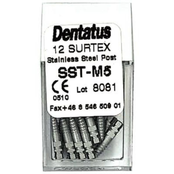 Surtex Titanium Post, M5, 12 stk, TST-M5