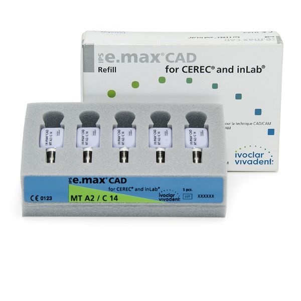 IPS e.max CAD Cerec/inlab MT A2   C14 680029, 5stk