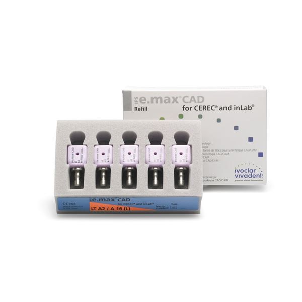 IPS e.max CAD Cerec/inLab LT A3 A16  644386, 5stk