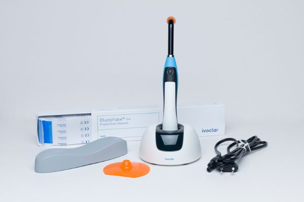 BluePhase EasyCure herdelampe, blå, 1 stk, inkl lader, 762137