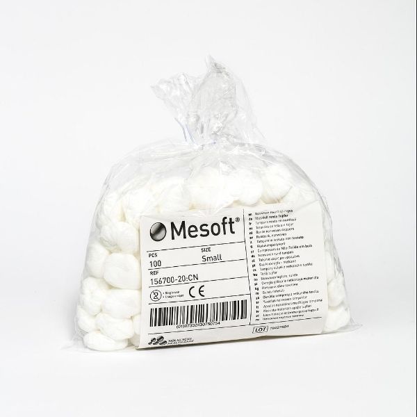 Mesoft Tupfere small, 28mm, 100 stk, usterile, 156700