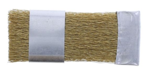 Simplee borbørste i messing, flat, 1 stk, 156801