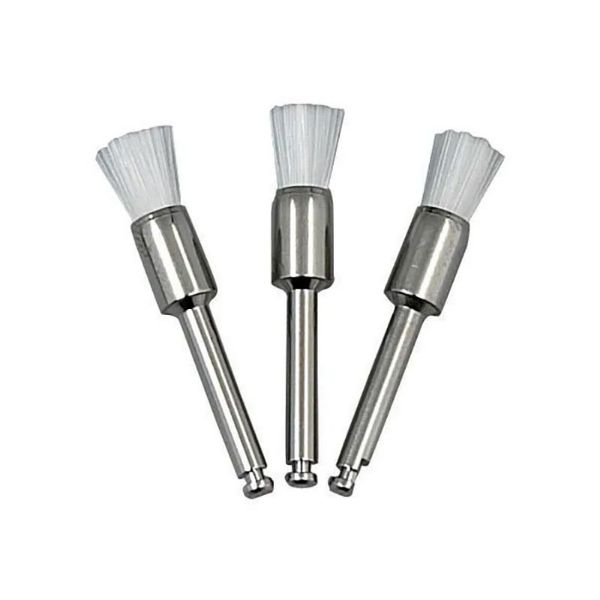 Premium Prophy brushes RA, Regular, Flat nylon, 100stk, Assortert, R-262FA