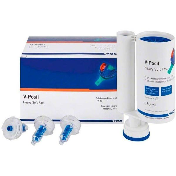 Mixingtips Blå/hvit, V-posil Type 30, 50stk, 2203